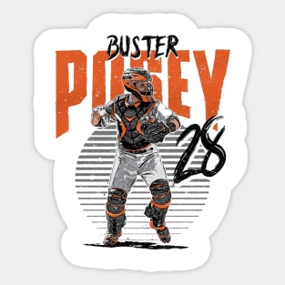 Buster Posey San Francisco Rise Sticker